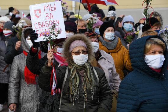 Belarus Presidential Election Protest