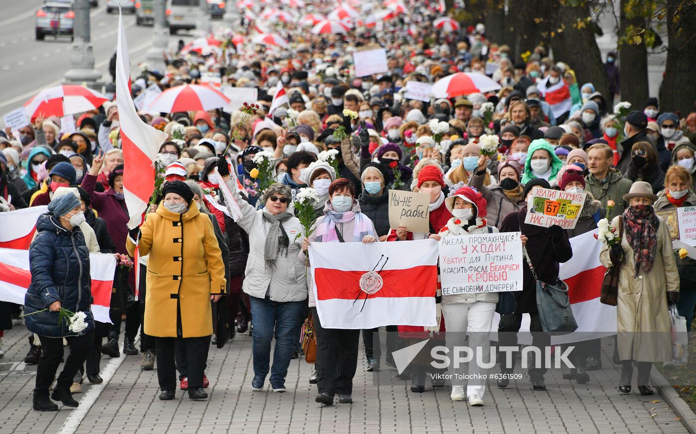 Belarus Presidential Election Protest