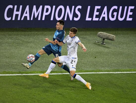 Russia Soccer Champions League Zenit - Brugge