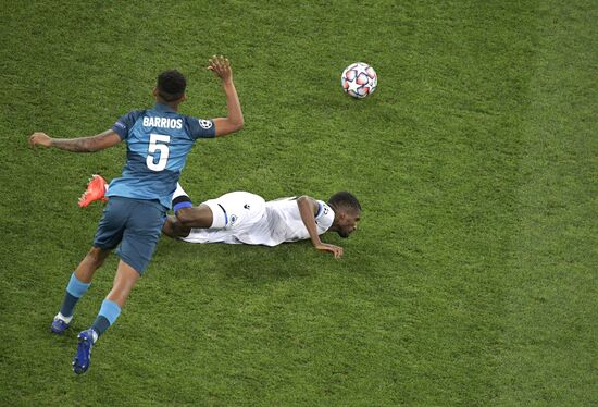 Russia Soccer Champions League Zenit - Brugge