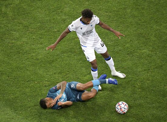 Russia Soccer Champions League Zenit - Brugge
