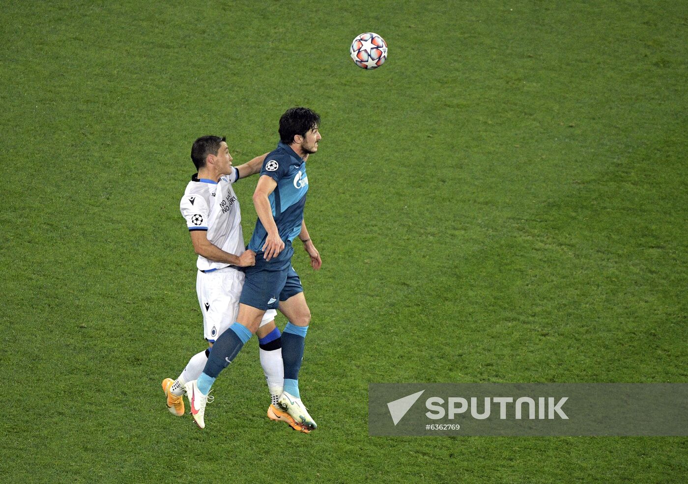 Russia Soccer Champions League Zenit - Brugge