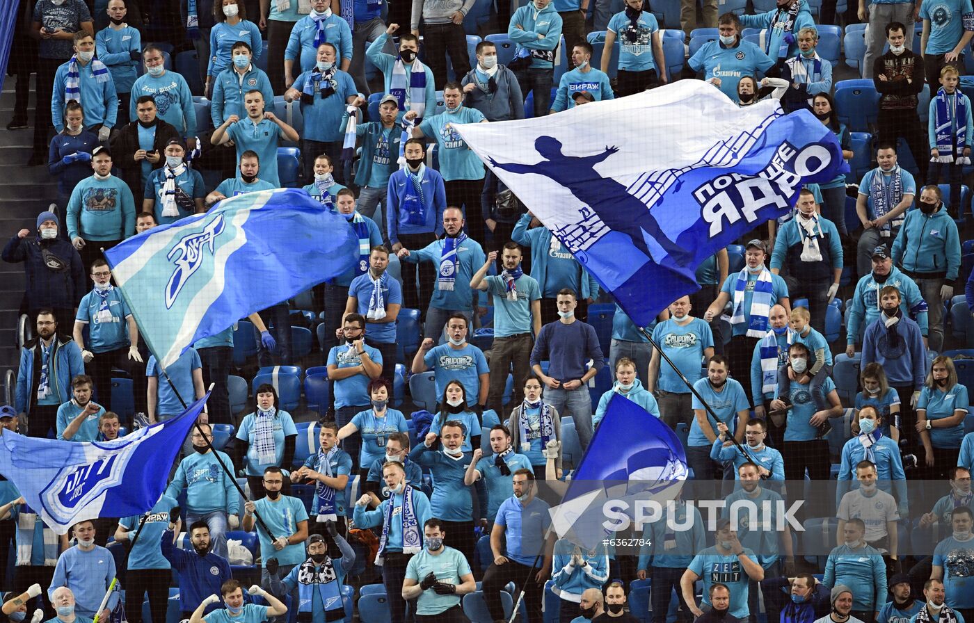 Russia Soccer Champions League Zenit - Brugge