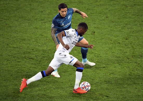 Russia Soccer Champions League Zenit - Brugge