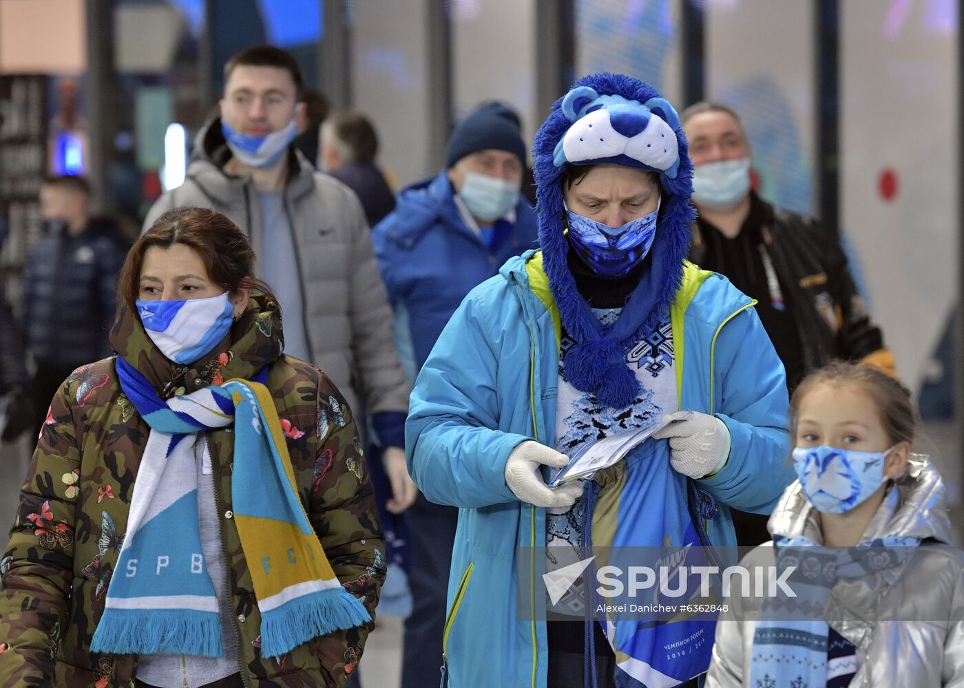 Russia Soccer Champions League Zenit - Brugge