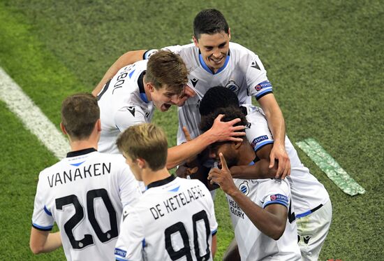 Russia Soccer Champions League Zenit - Brugge