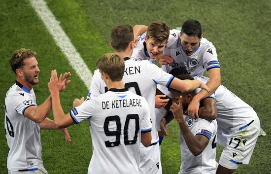 Russia Soccer Champions League Zenit - Brugge