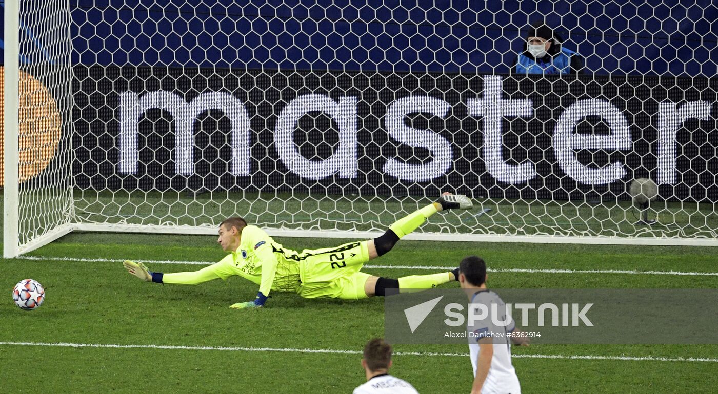 Russia Soccer Champions League Zenit - Brugge