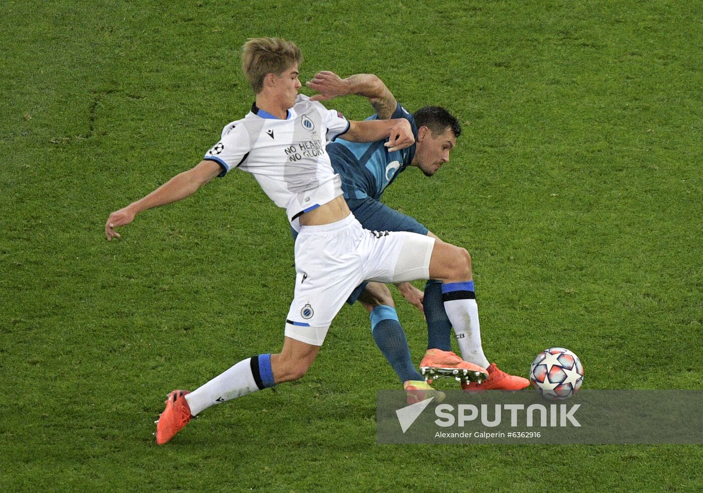 Russia Soccer Champions League Zenit - Brugge