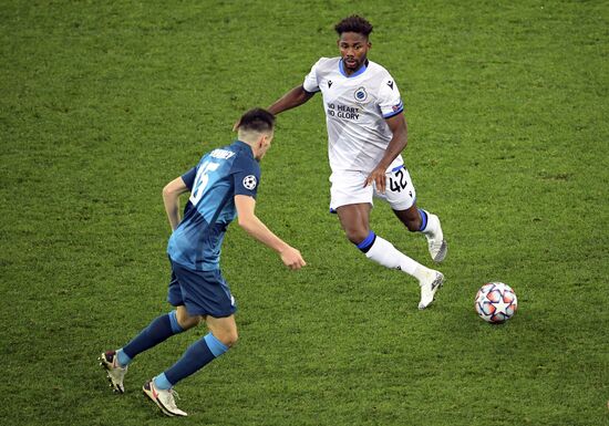 Russia Soccer Champions League Zenit - Brugge
