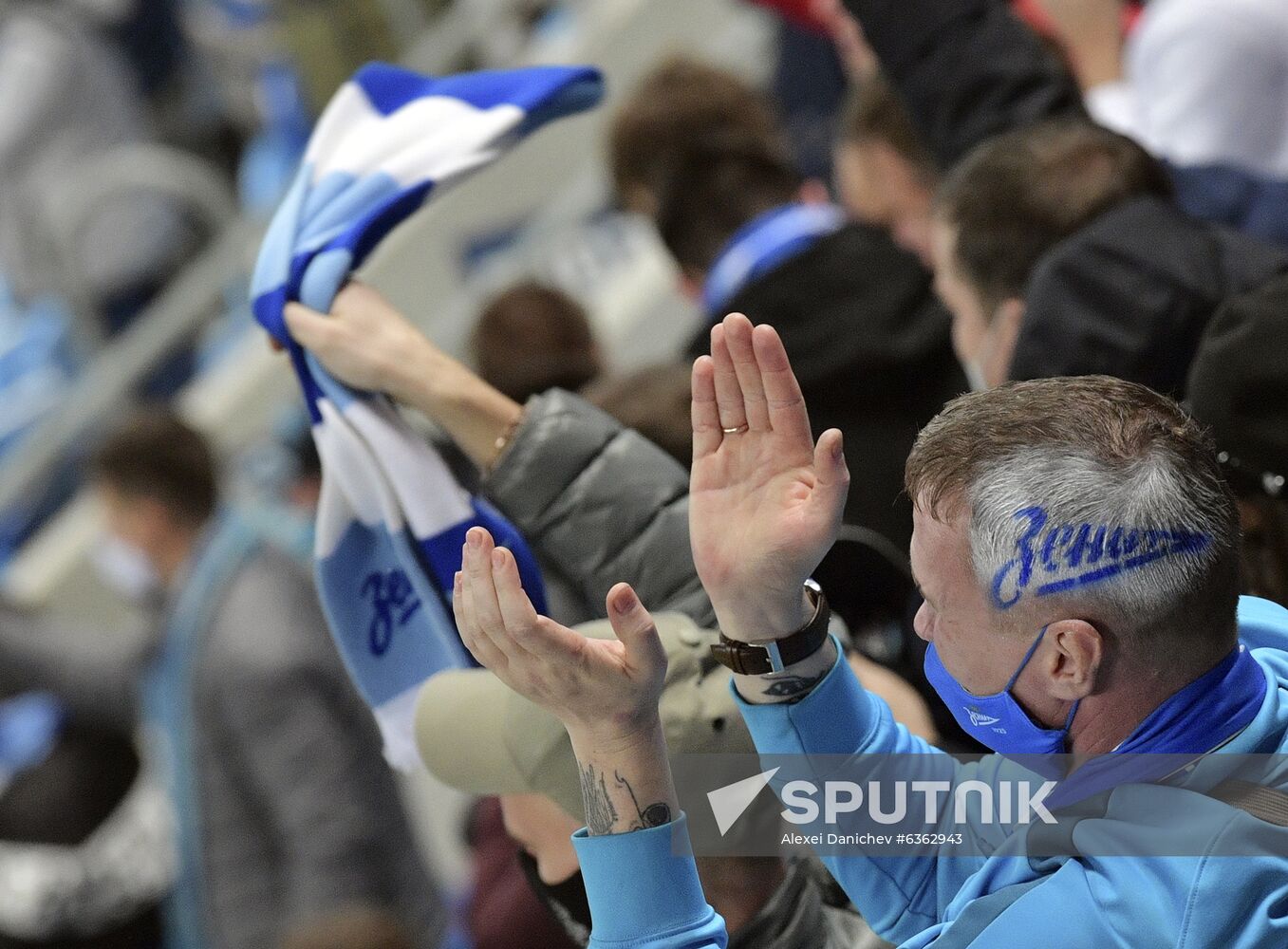 Russia Soccer Champions League Zenit - Brugge