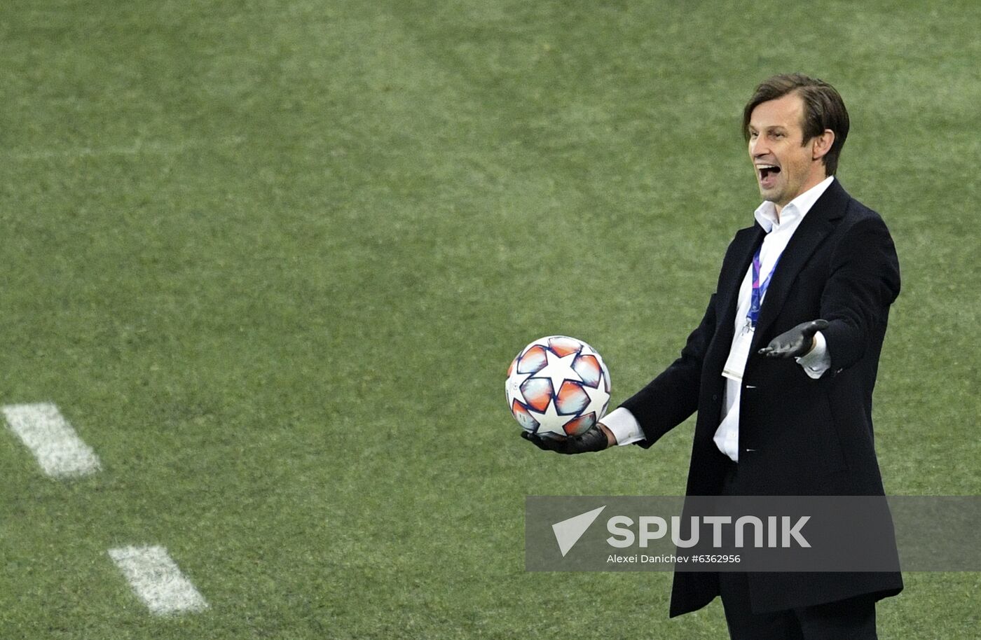 Russia Soccer Champions League Zenit - Brugge