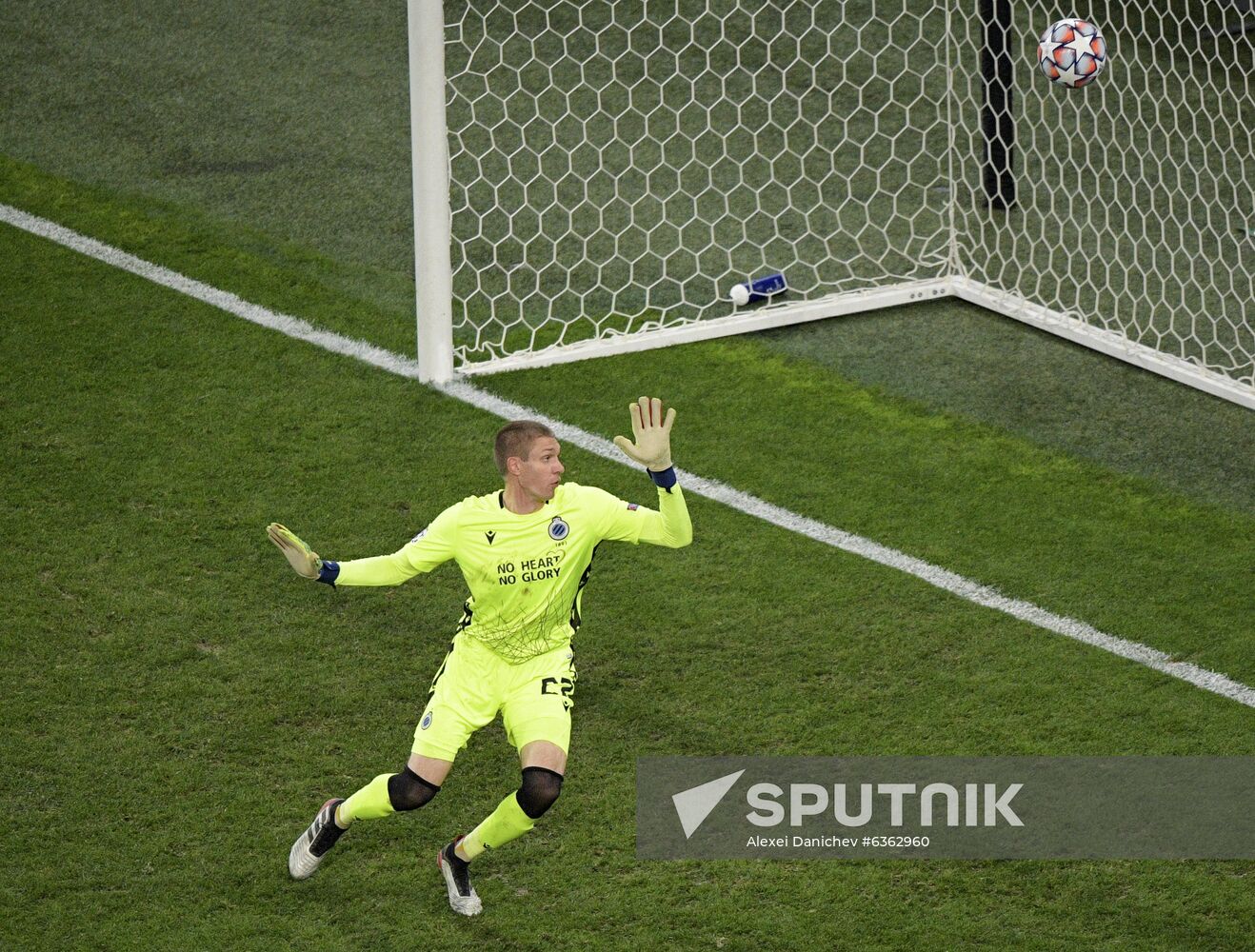 Russia Soccer Champions League Zenit - Brugge