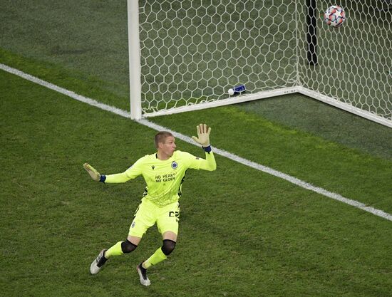 Russia Soccer Champions League Zenit - Brugge