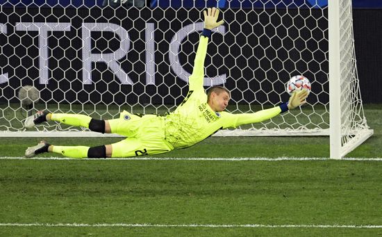 Russia Soccer Champions League Zenit - Brugge