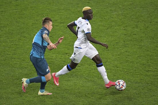 Russia Soccer Champions League Zenit - Brugge