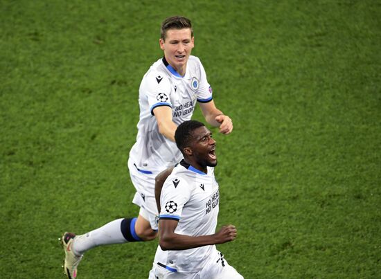 Russia Soccer Champions League Zenit - Brugge