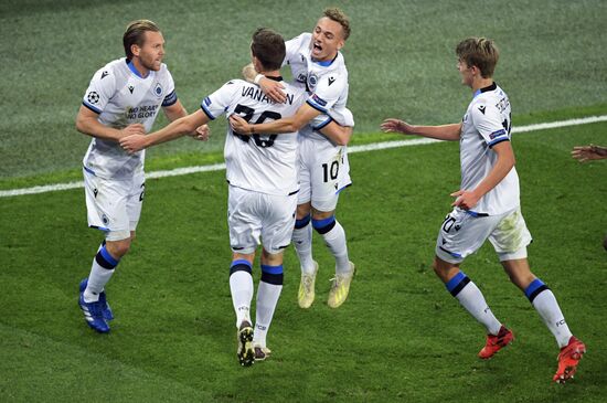 Russia Soccer Champions League Zenit - Brugge