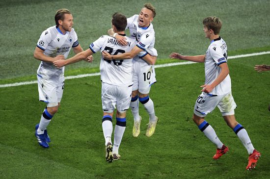 Russia Soccer Champions League Zenit - Brugge