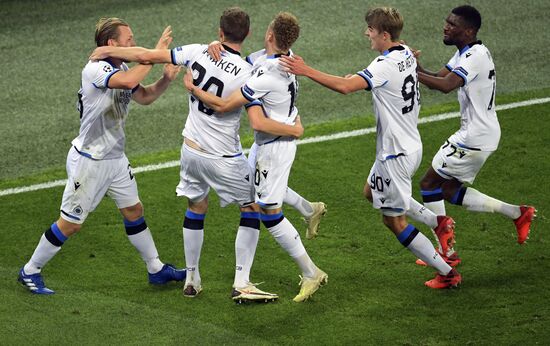 Russia Soccer Champions League Zenit - Brugge