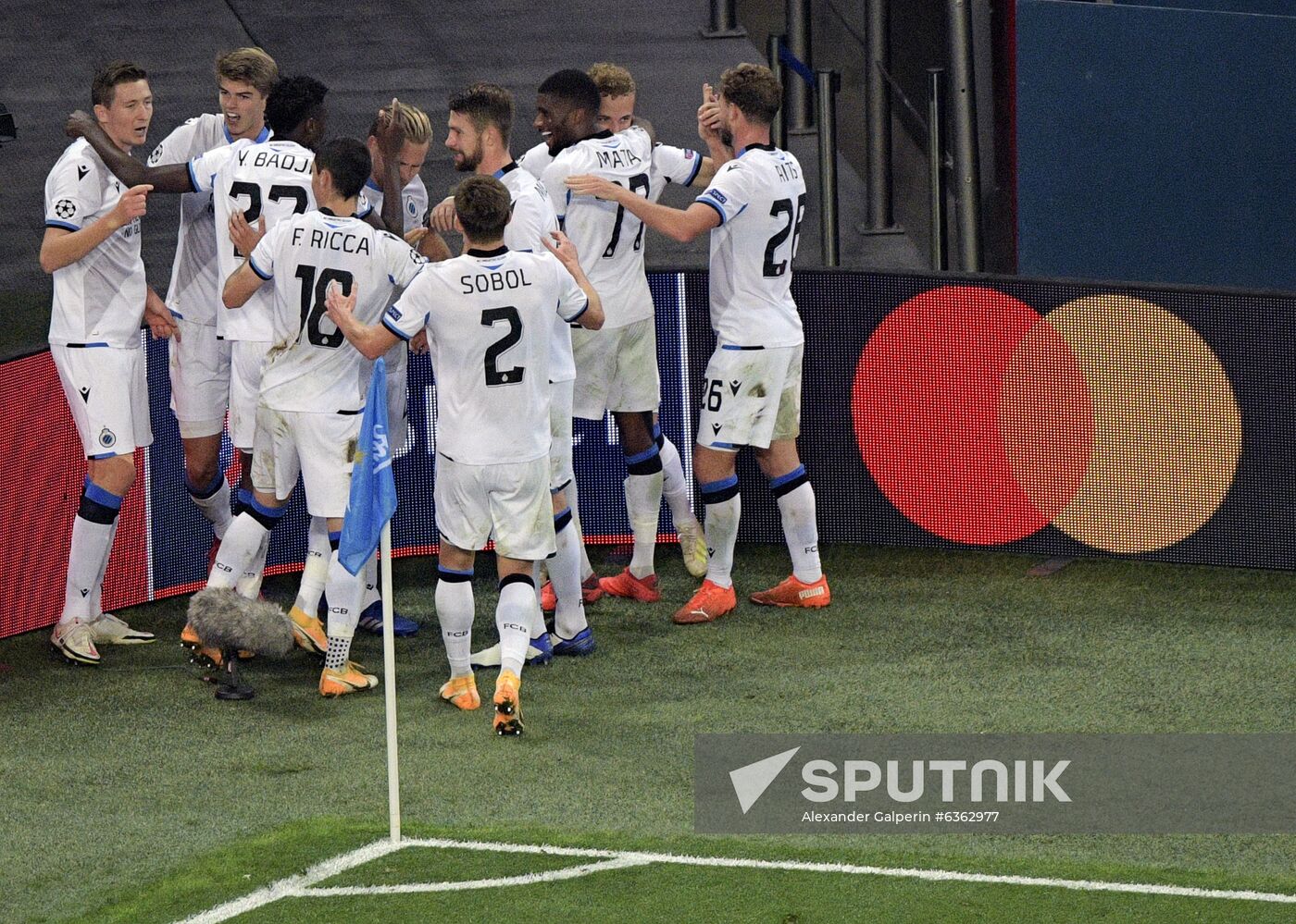 Russia Soccer Champions League Zenit - Brugge