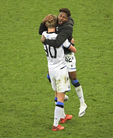 Russia Soccer Champions League Zenit - Brugge