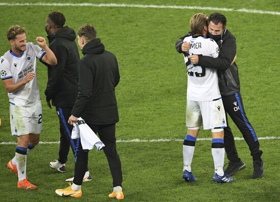 Russia Soccer Champions League Zenit - Brugge