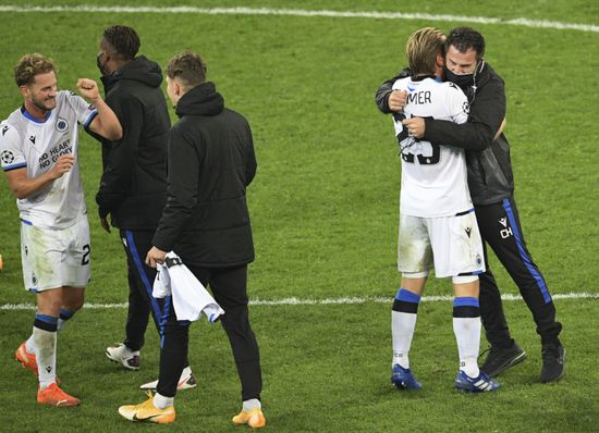Russia Soccer Champions League Zenit - Brugge