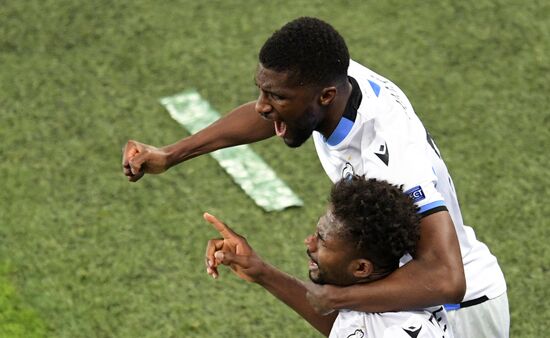 Russia Soccer Champions League Zenit - Brugge