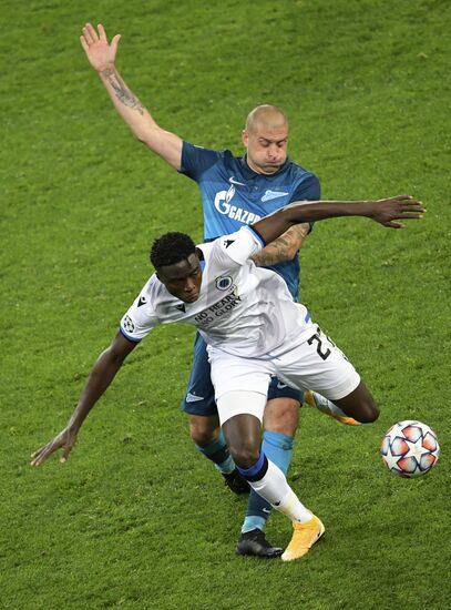 Russia Soccer Champions League Zenit - Brugge