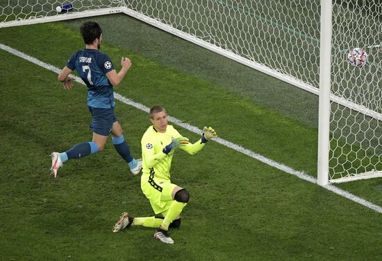 Russia Soccer Champions League Zenit - Brugge