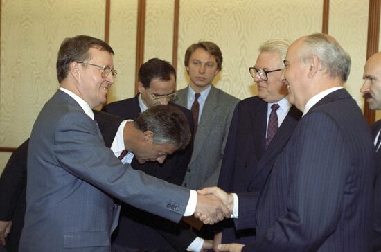Meeting of leaders of Socialist International member parties in Moscow