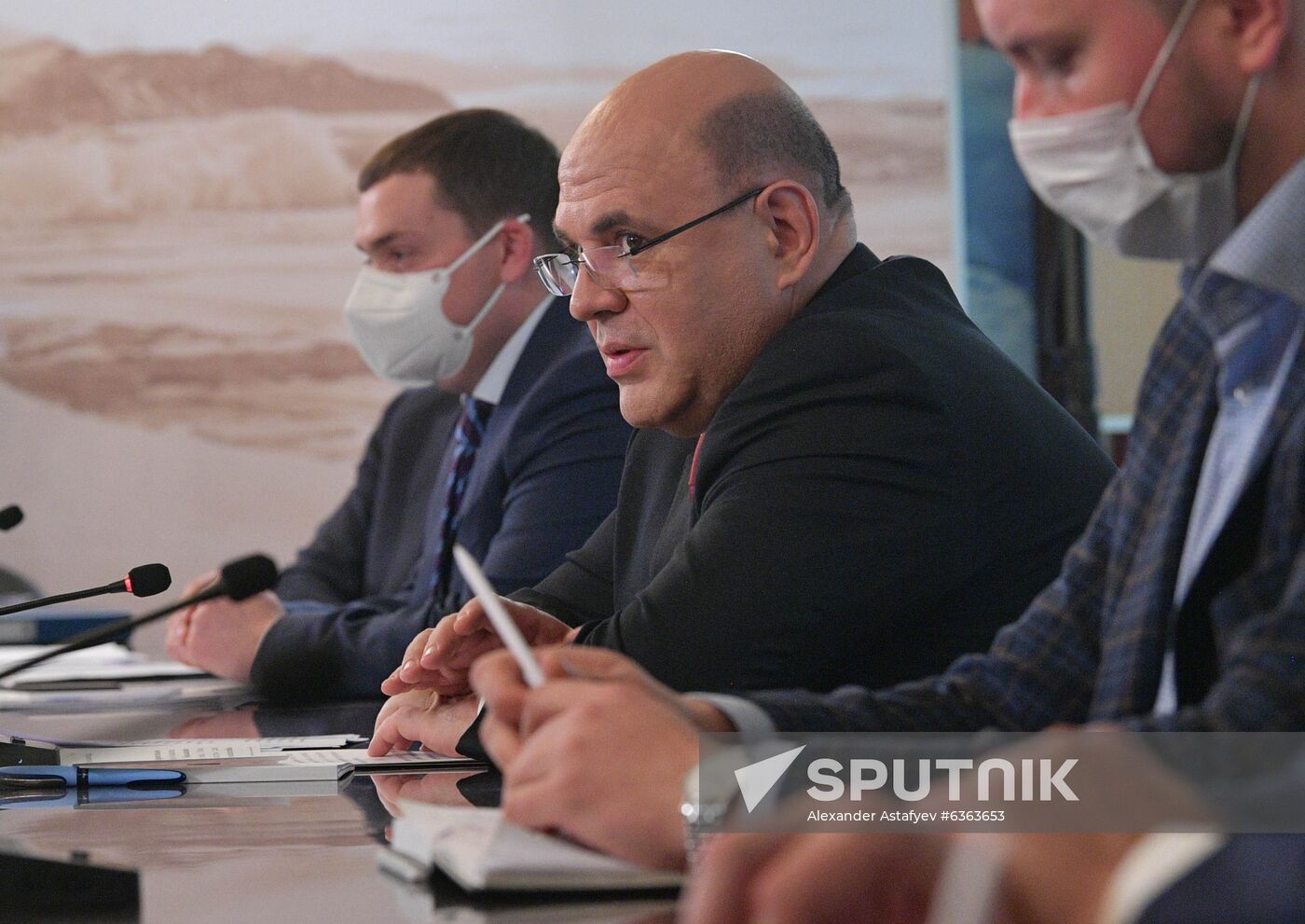 Russia Mishustin Arktika Icebreaker