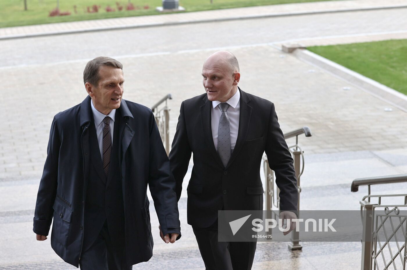 Belarus Lukashenko Naryshkin Meeting