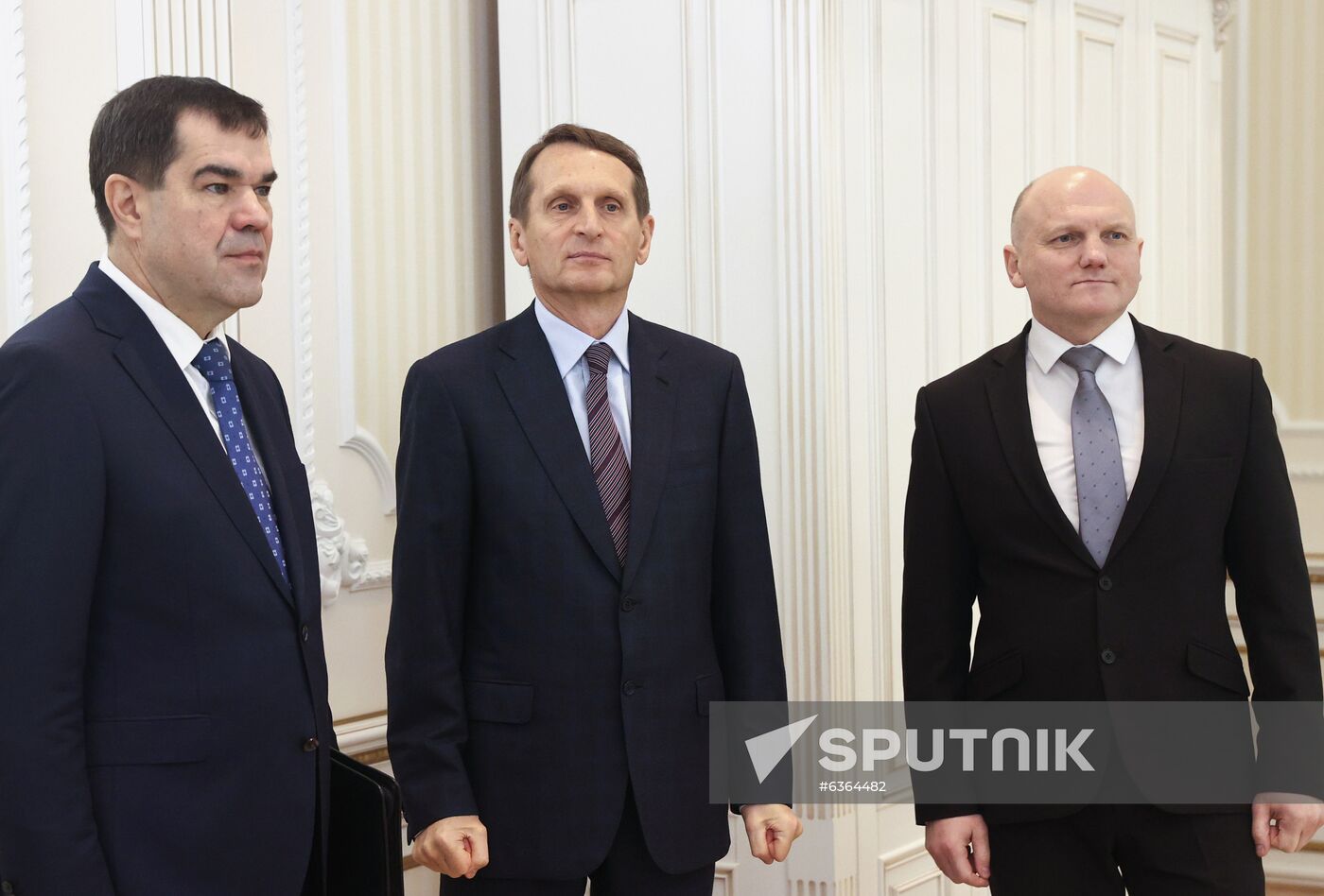 Belarus Lukashenko Naryshkin Meeting