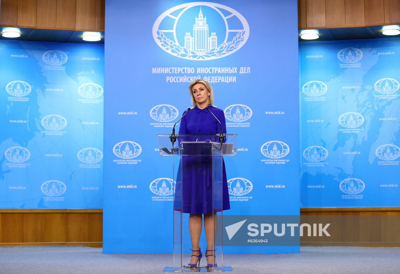 Russia Zakharova Briefing