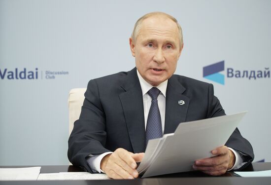 Russia Putin Valdai Discussion Club