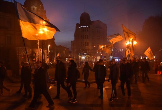 Ukraine Local Elections Rally