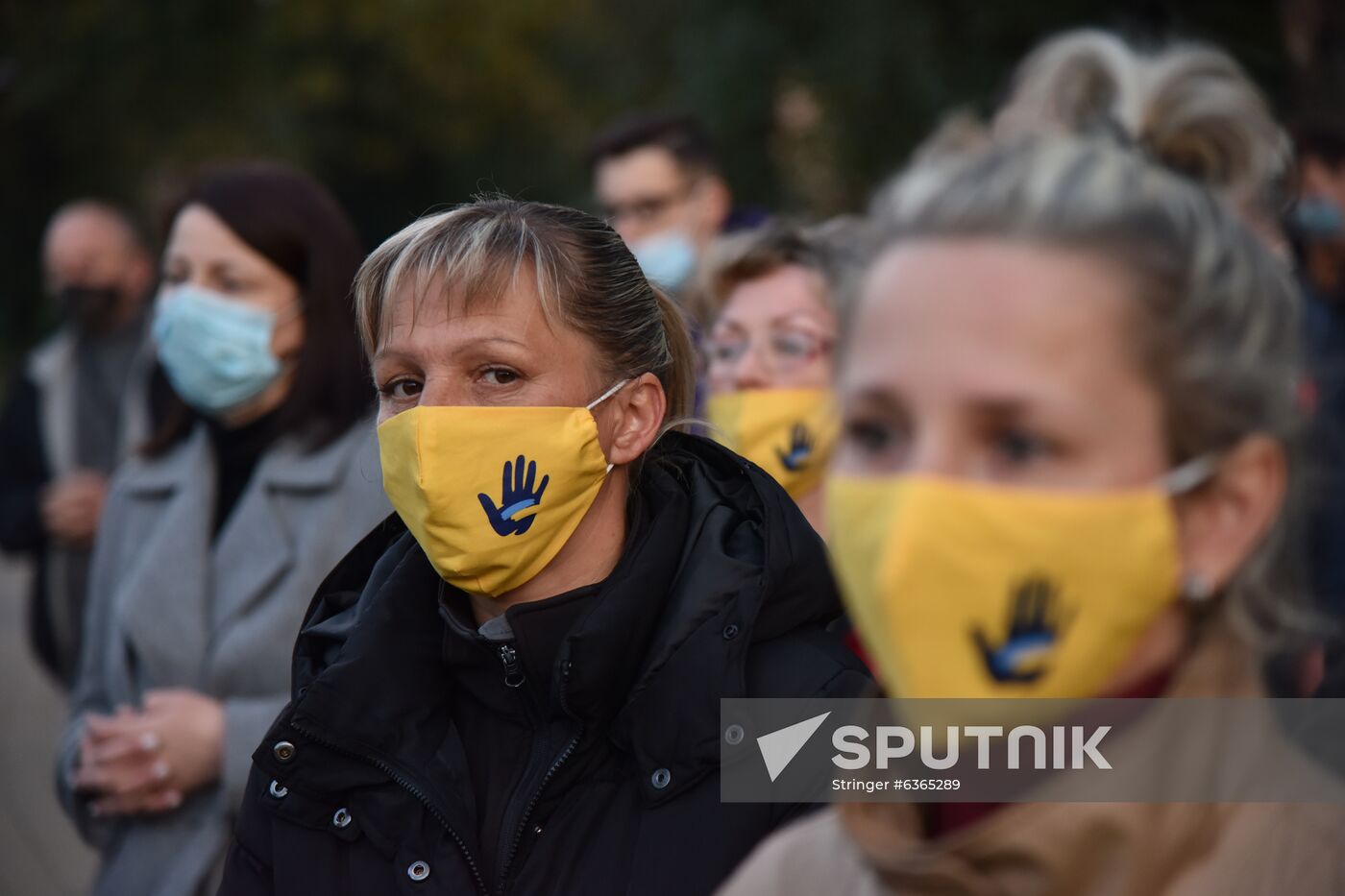 Ukraine Local Elections Rally