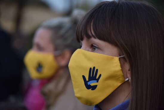 Ukraine Local Elections Rally