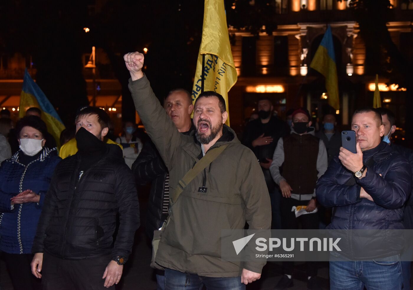Ukraine Local Elections Rally