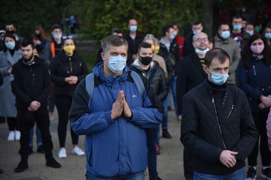 Ukraine Local Elections Rally