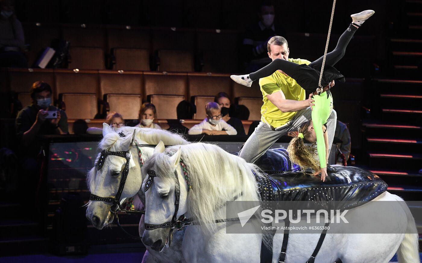 Russia Circus Rehearsal