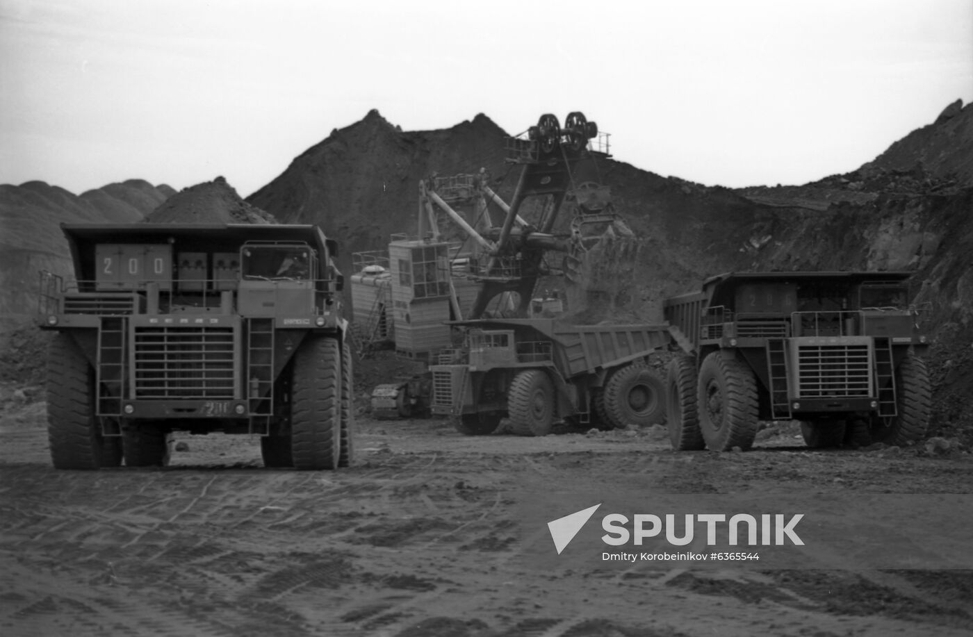 Vakhrushev coal stripping in Kemerovo Region