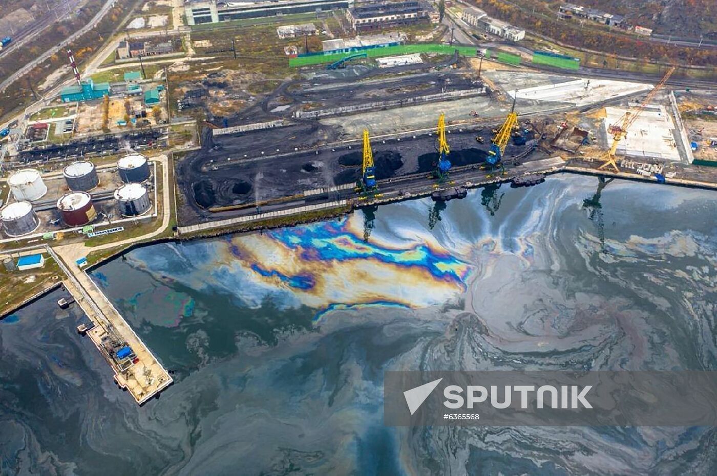 Russia Oil Spill
