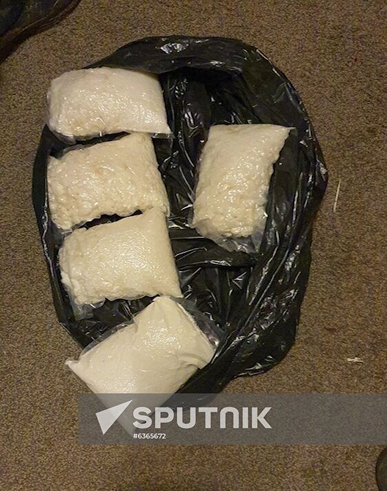 Russia Drug Dealers Detention