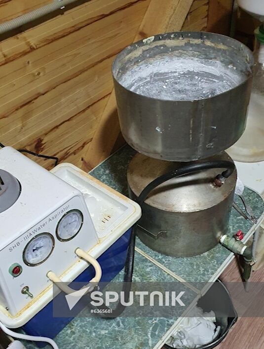 Russia Drug Dealers Detention