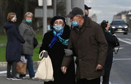 Russia Coronavirus Daily Life 