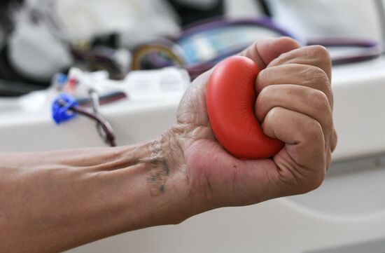 Russia Health Blood Transfusion