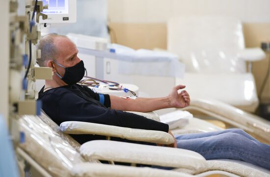 Russia Health Blood Transfusion